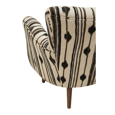 Noosa & Co. Living Cefena Armchair With Flared Arms House of Isabella UK