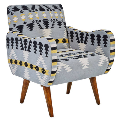 Noosa & Co. Living Cefena Chair With Multi-Coloured Upholstery House of Isabella UK