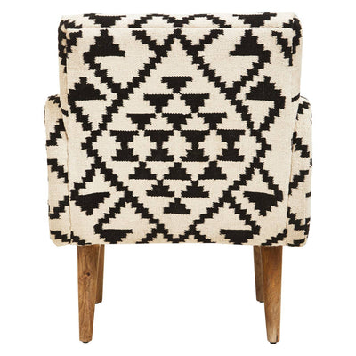 Noosa & Co. Living Cefena Monochrome Armchair House of Isabella UK