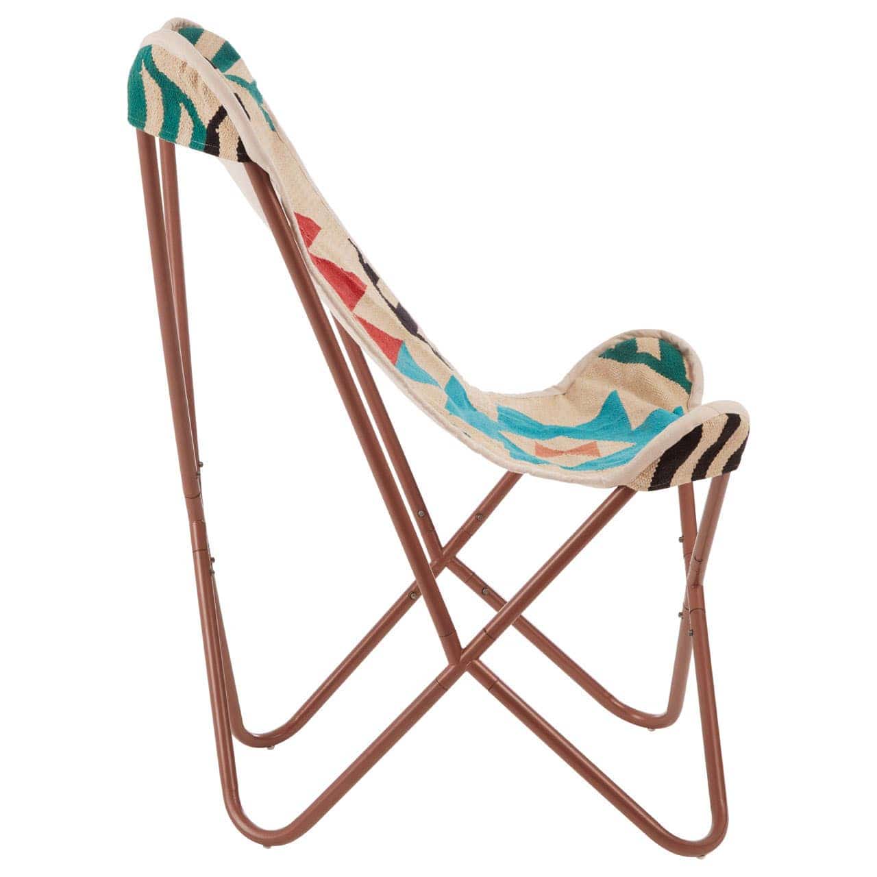 Noosa & Co. Living Cefena Multicolour Butterfly Chair House of Isabella UK
