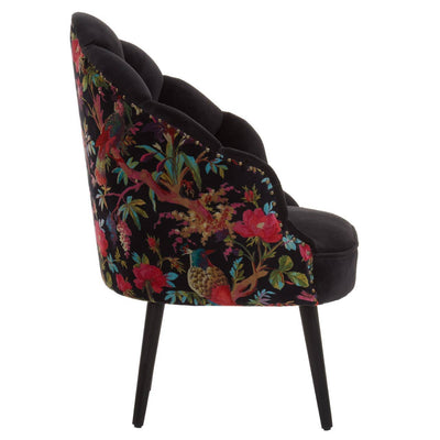 Noosa & Co. Living Cefena Multicoloured Peacock Chair House of Isabella UK