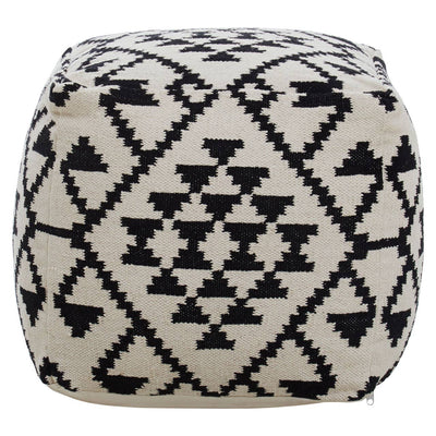 Noosa & Co. Living Cefena Square Patterned Footstool House of Isabella UK