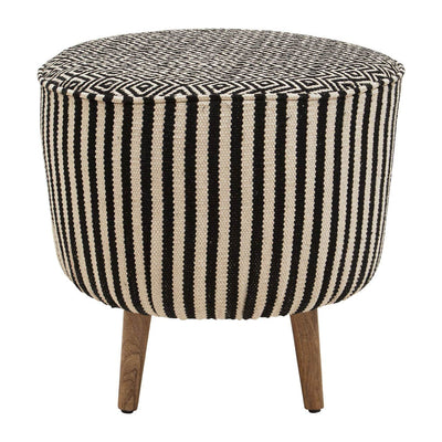 Noosa & Co. Living Cefena Striped Footstool House of Isabella UK