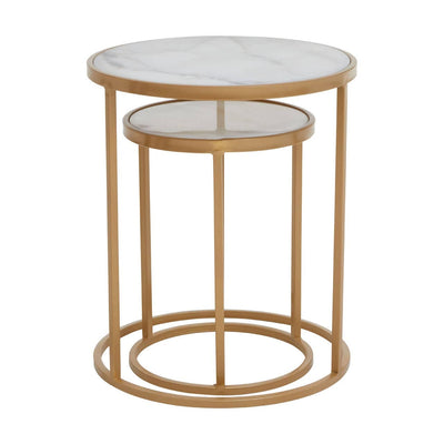 Noosa & Co. Living Colva Set Of Two Nesting Tables House of Isabella UK