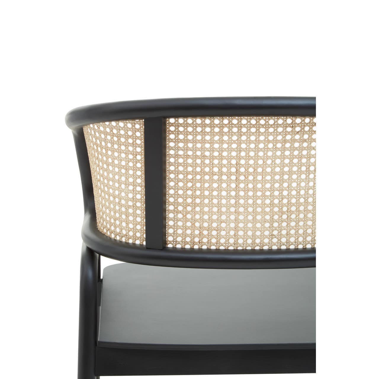 Noosa & Co. Living Corso Cane Rattan And Black Chair House of Isabella UK