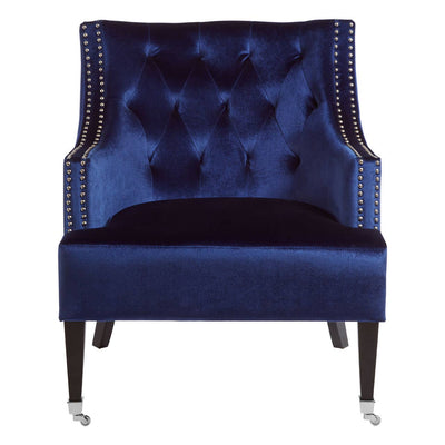 Noosa & Co. Living Darlington Blue Velvet Chair House of Isabella UK