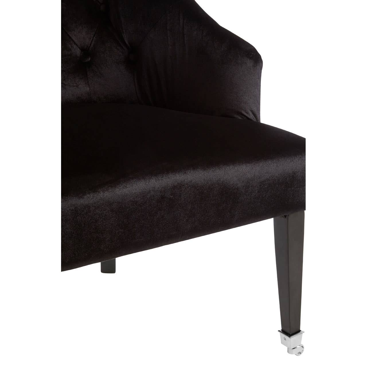 Noosa & Co. Living Darwin Black Velvet Chair House of Isabella UK