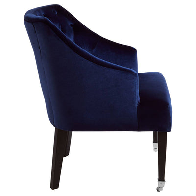 Noosa & Co. Living Darwin Blue Velvet Chair House of Isabella UK