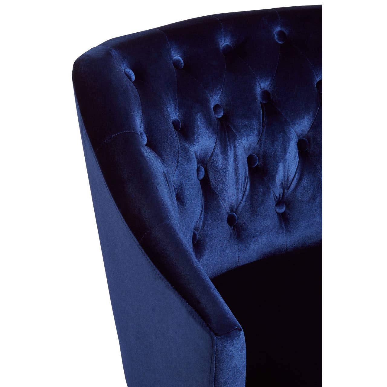Noosa & Co. Living Darwin Blue Velvet Chair House of Isabella UK