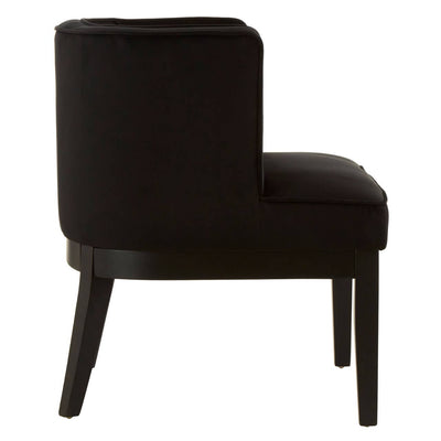 Noosa & Co. Living Daxton Black Velvet Chair House of Isabella UK