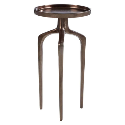 Noosa & Co. Living Diren Rough Bronze Finish Side Table House of Isabella UK