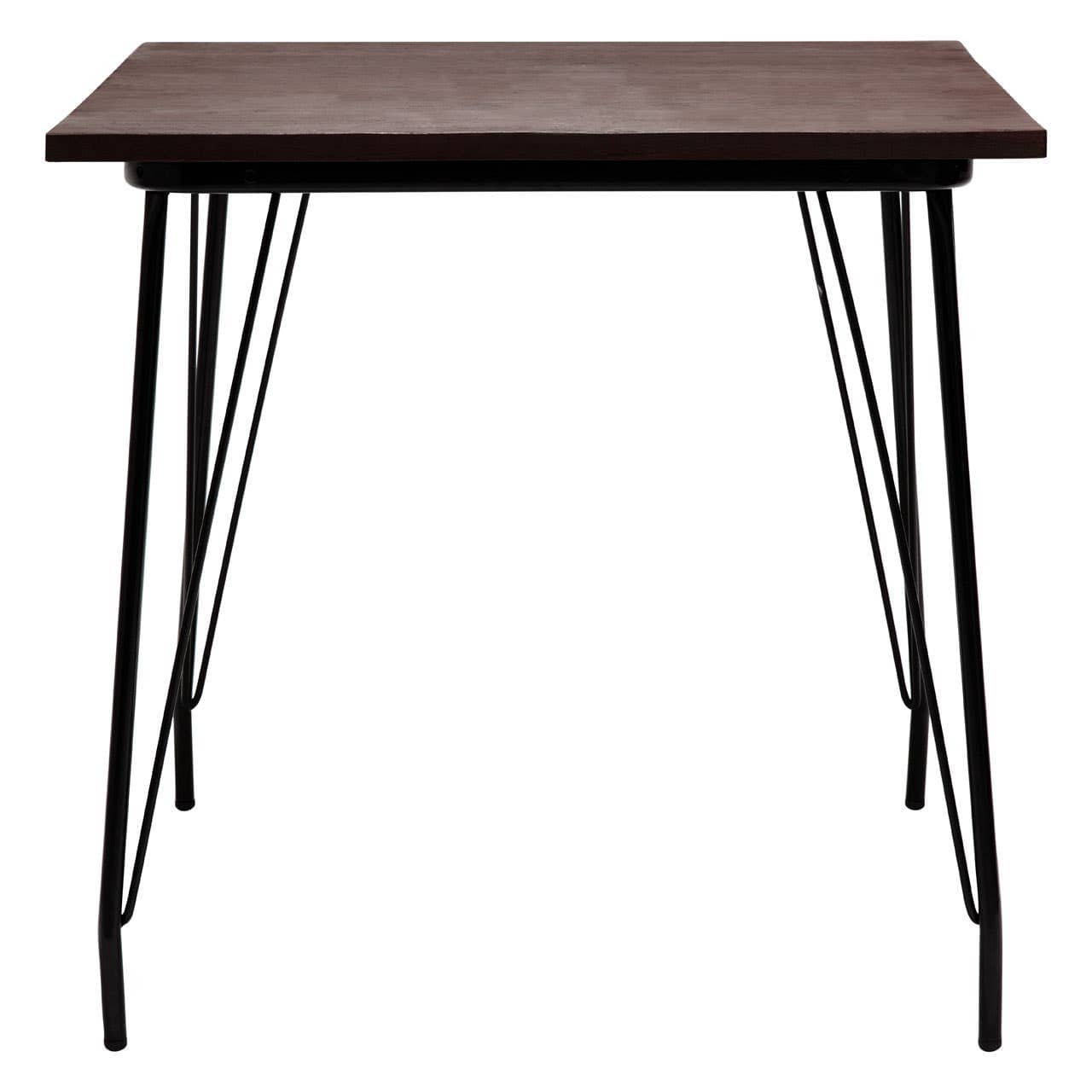 Noosa & Co. Living District Black Metal And Elm Wood Table House of Isabella UK