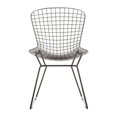 Noosa & Co. Living District Black Metal Wire Chair House of Isabella UK