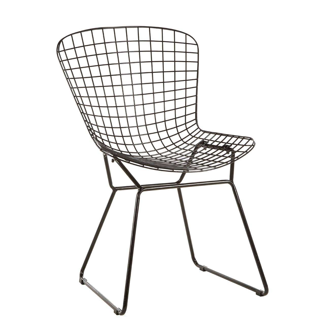 Noosa & Co. Living District Black Metal Wire Chair House of Isabella UK