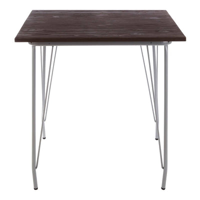 Noosa & Co. Living District Grey Metal And Elm Wood Table House of Isabella UK