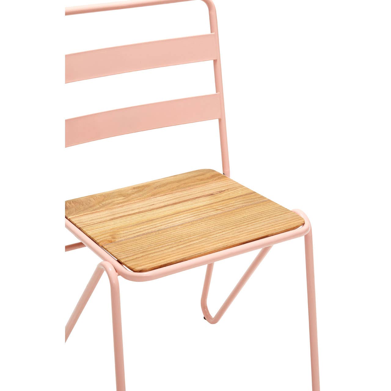 Noosa & Co. Living District Pink Metal Chair House of Isabella UK