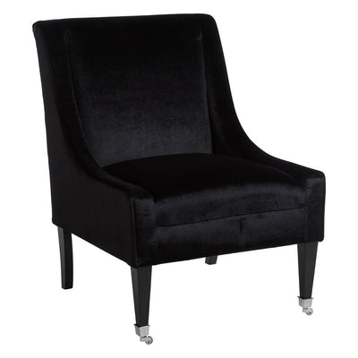 Noosa & Co. Living Downton Black Velvet Chair House of Isabella UK