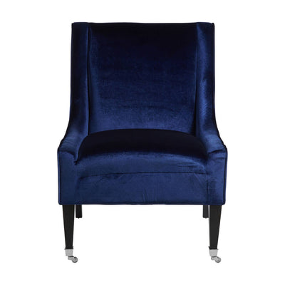 Noosa & Co. Living Downton Blue Velvet Chair House of Isabella UK