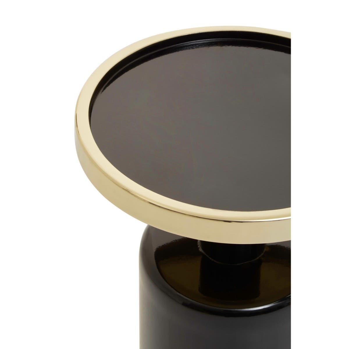 Noosa & Co. Living Elva Black And Gold Side Table House of Isabella UK