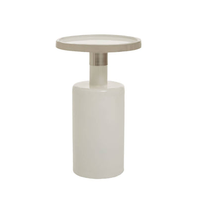 Noosa & Co. Living Elva Side Table With White Base House of Isabella UK