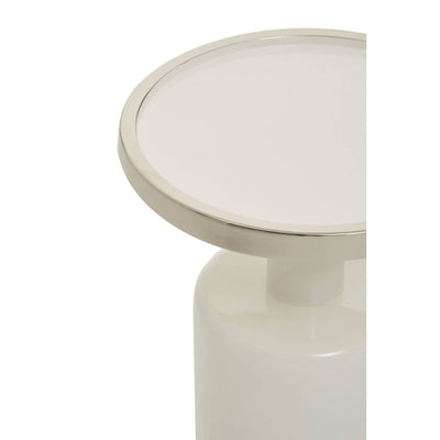 Noosa & Co. Living Elva Side Table With White Base House of Isabella UK