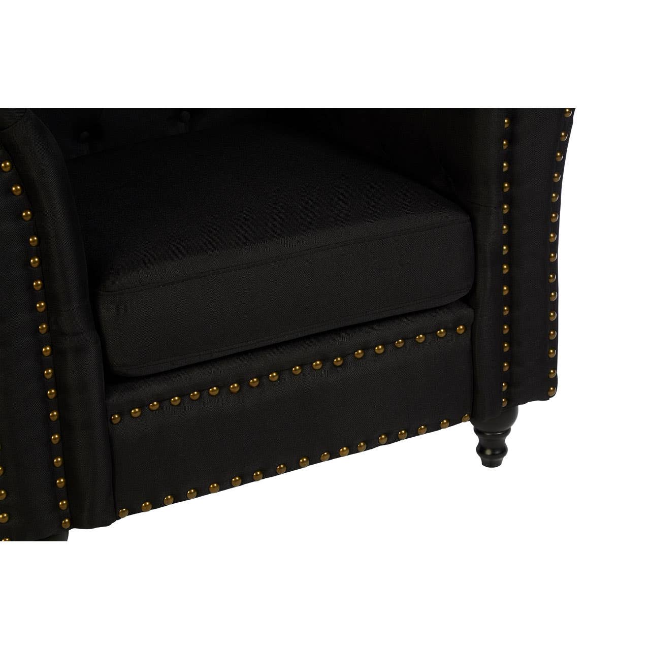 Noosa & Co. Living Fable Black Chesterfield Chair House of Isabella UK