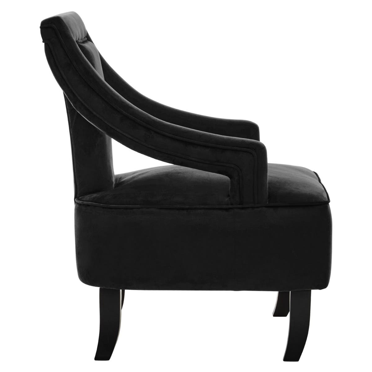 Noosa & Co. Living Faye Black Velvet Chair House of Isabella UK