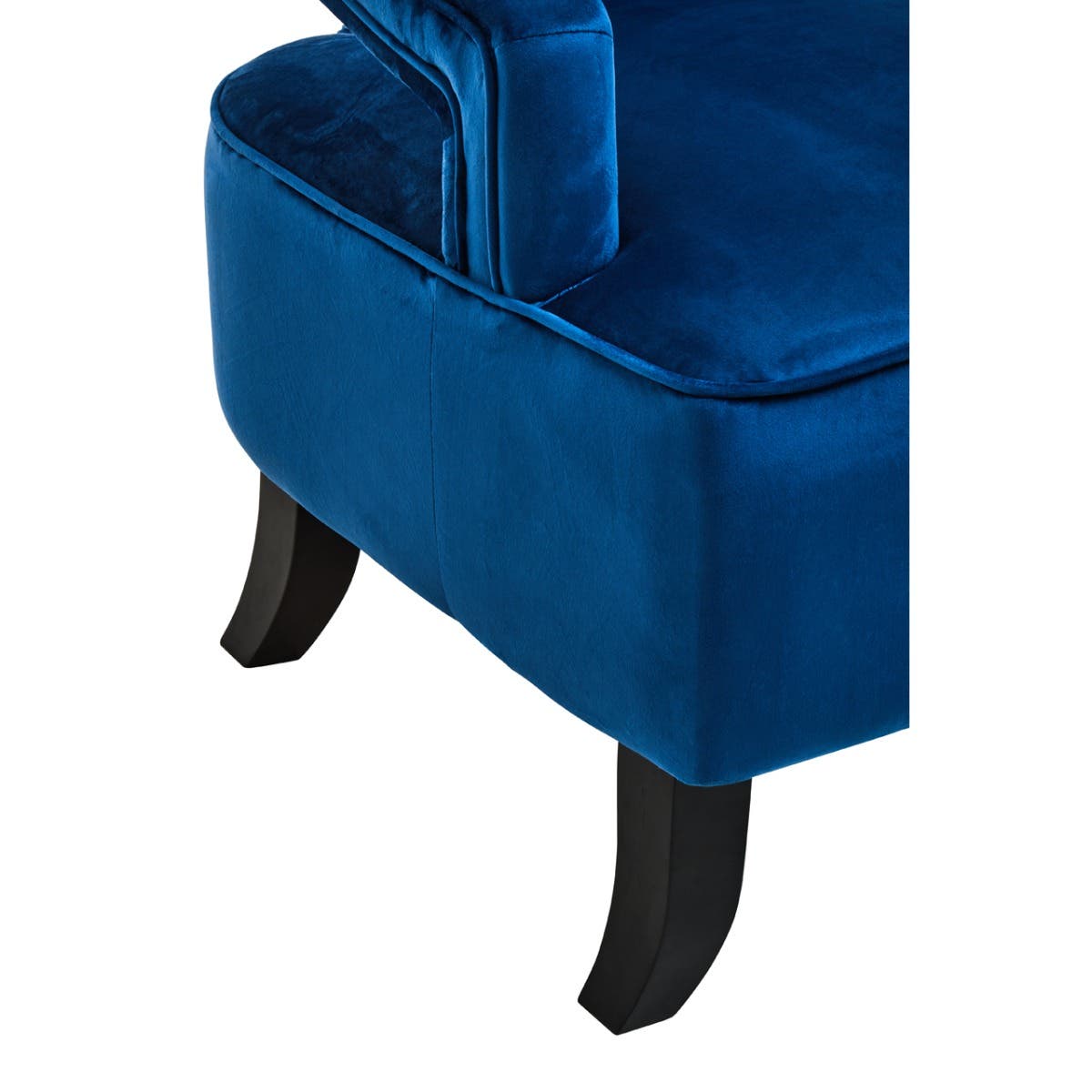 Noosa & Co. Living Faye Midnight Blue Velvet Chair House of Isabella UK