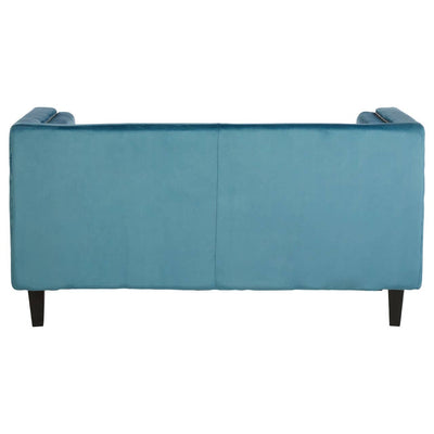 Noosa & Co. Living Felisa 2 Seat Blue Velvet Sofa House of Isabella UK