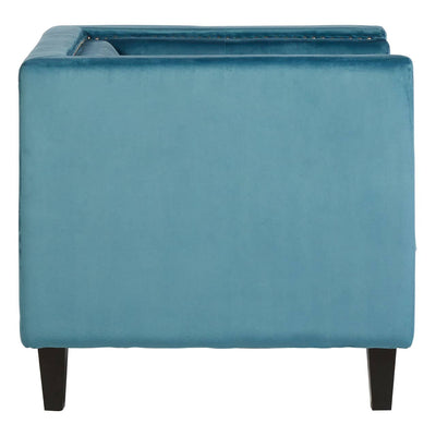 Noosa & Co. Living Felisa Blue Velvet Chair House of Isabella UK
