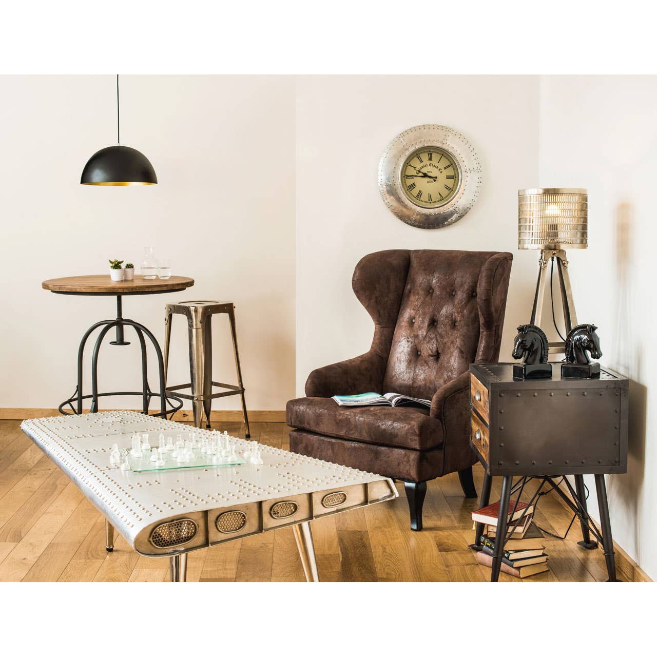 Noosa & Co. Living Foundry Round Top Table House of Isabella UK