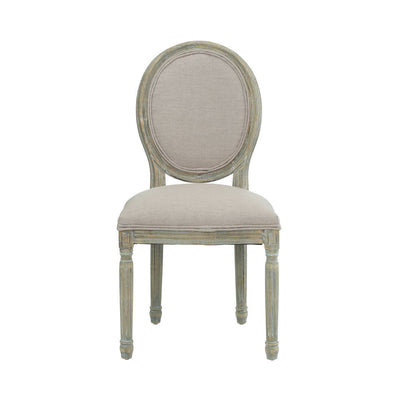 Noosa & Co. Living Francois Natural Linen Chair House of Isabella UK