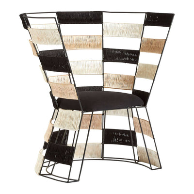 Noosa & Co. Living Fusion Beige / Black / White Chair House of Isabella UK