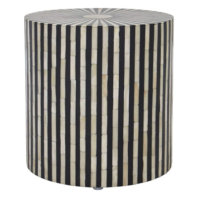 Noosa & Co. Living Fusion Striped Side Table House of Isabella UK