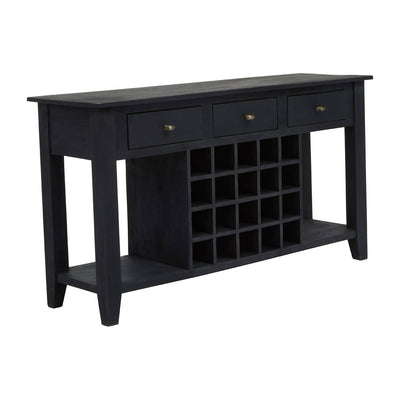 Noosa & Co. Living Fusion Wine Bottle Storage Console Table House of Isabella UK