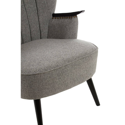 Noosa & Co. Living Hampstead Grey Fabric Armchair House of Isabella UK
