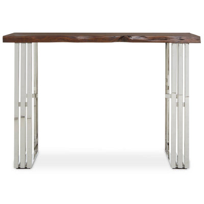Noosa & Co. Living Hampstead Natural And Silver Console Table House of Isabella UK