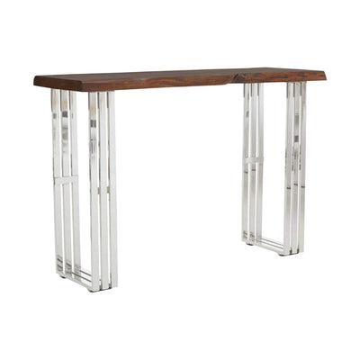 Noosa & Co. Living Hampstead Natural And Silver Console Table House of Isabella UK