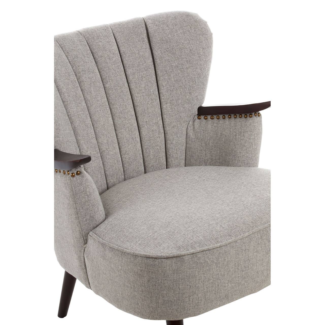 Noosa & Co. Living Hampstead Taupe Fabric Armchair House of Isabella UK
