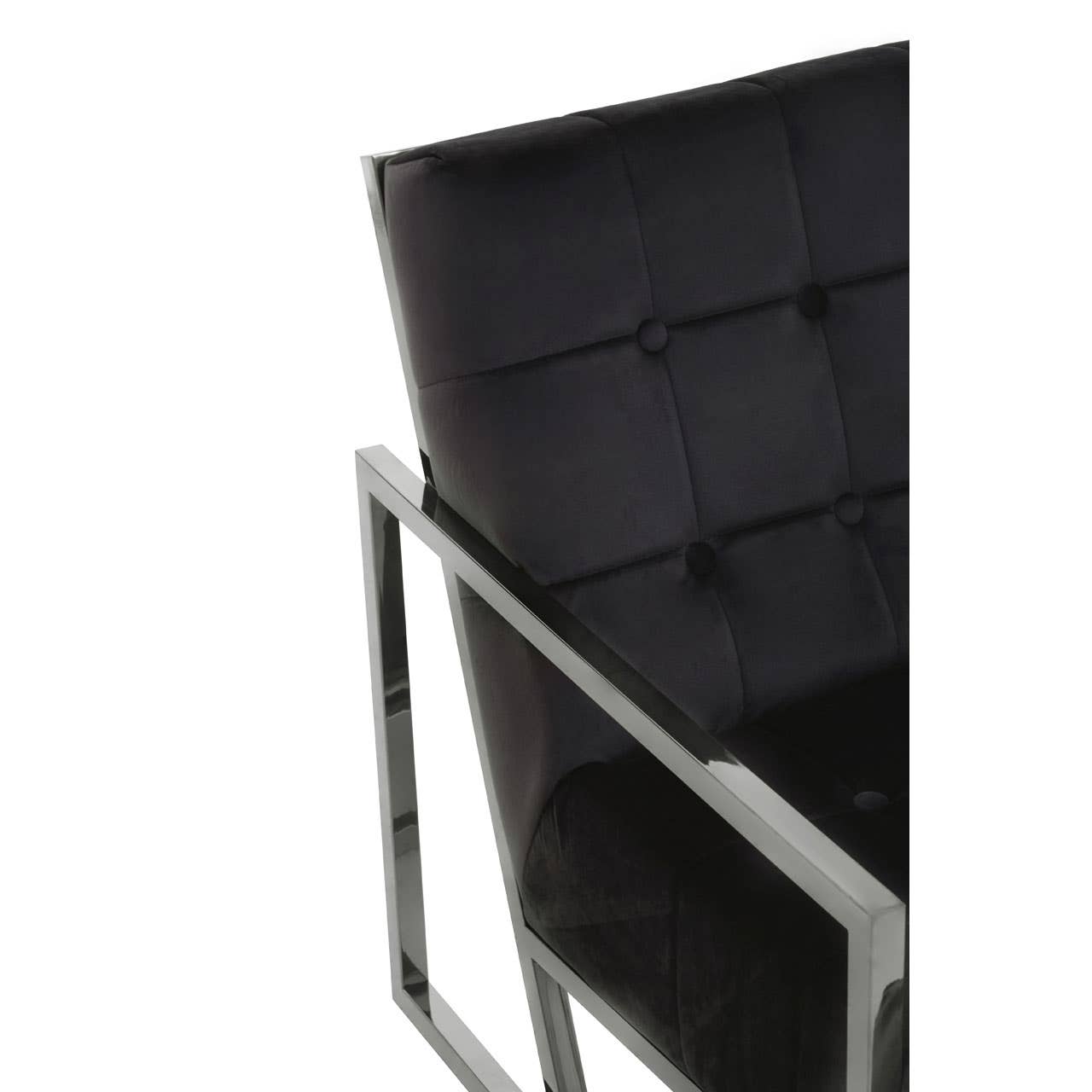 Noosa & Co. Living Hana Black Velvet Chair House of Isabella UK