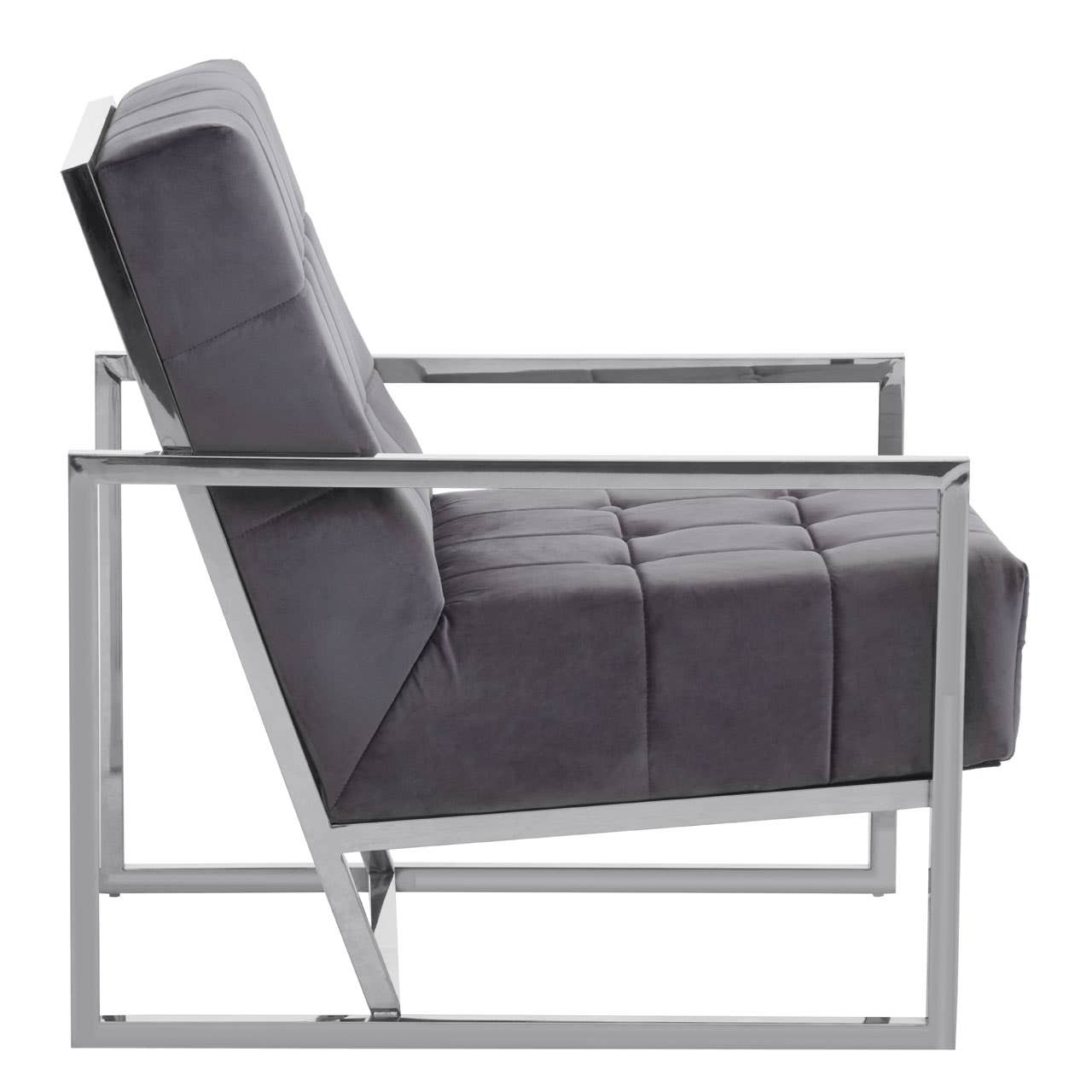 Noosa & Co. Living Hana Grey Velvet Chair House of Isabella UK