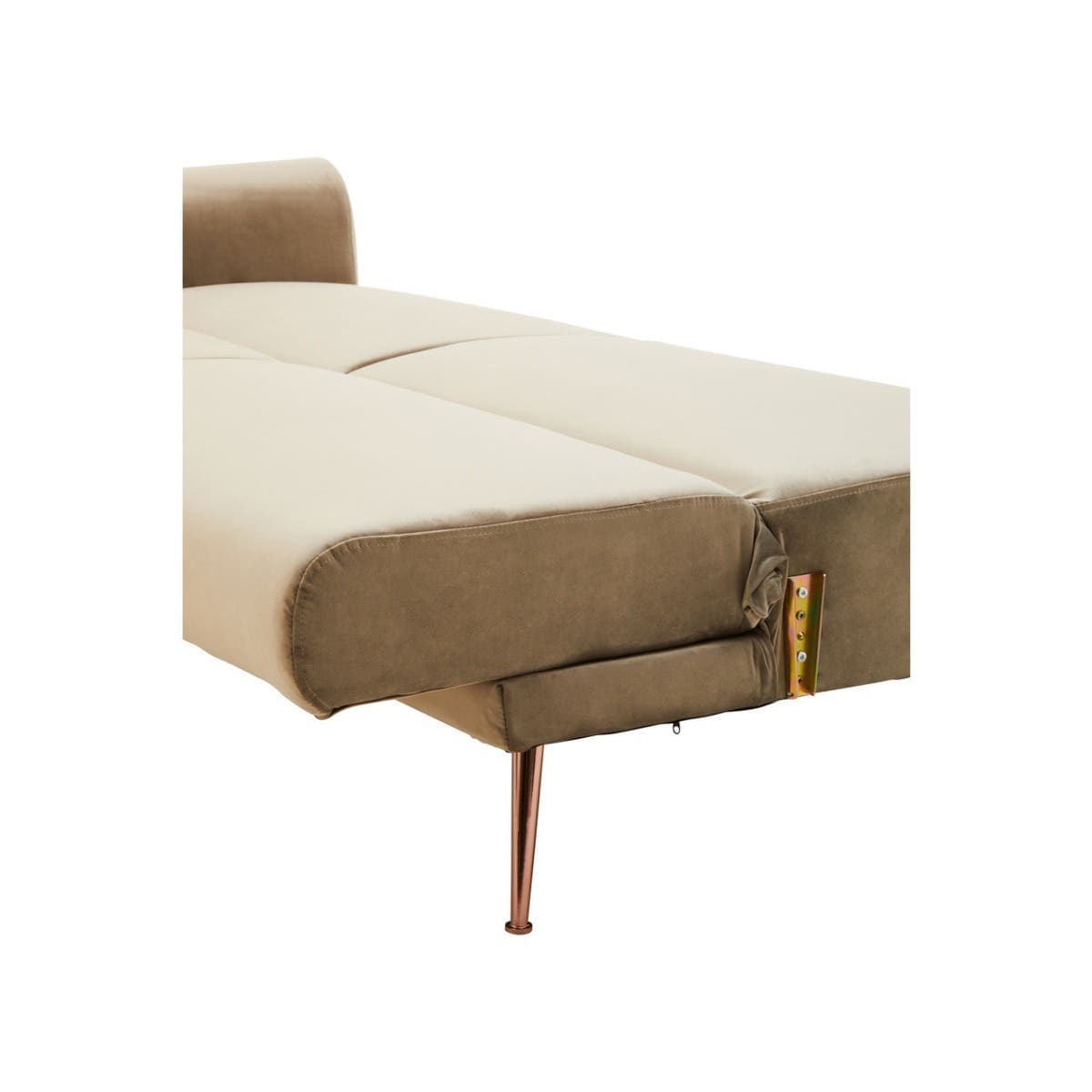 Noosa & Co. Living Hatton Mink Velvet Sofa Bed House of Isabella UK