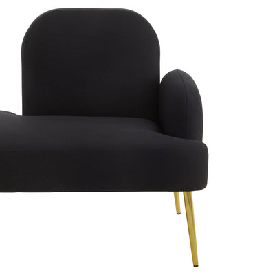 Noosa & Co. Living Heather Black Chaise Lounge House of Isabella UK