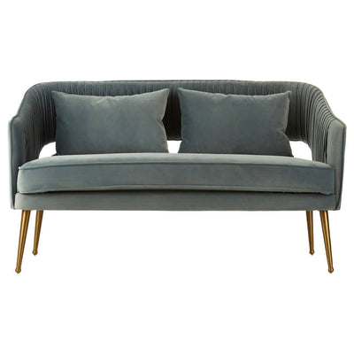 Noosa & Co. Living Hendricks Blue Velvet Sofa House of Isabella UK