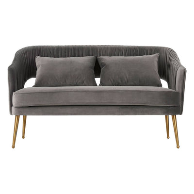 Noosa & Co. Living Hendricks Grey Velvet Sofa House of Isabella UK