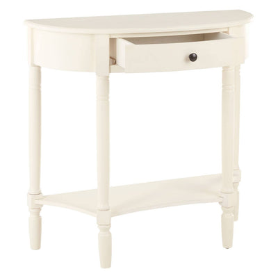 Noosa & Co. Living Heritage 1 Drawer Antique White Console Table House of Isabella UK