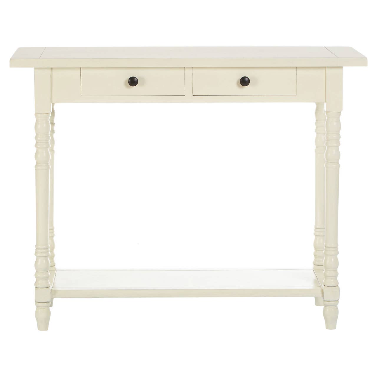 Noosa & Co. Living Heritage 2 Drawers White Console Table House of Isabella UK