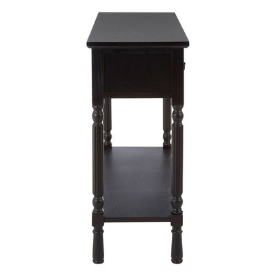 Noosa & Co. Living Heritage 3 Drawer Vintage Black Console Table House of Isabella UK