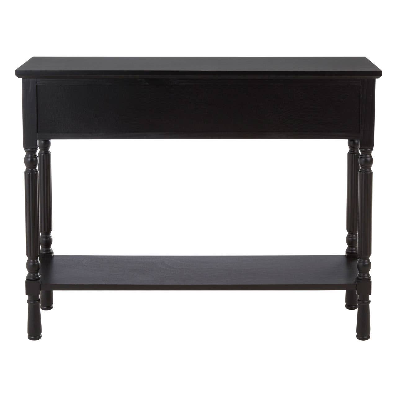 Noosa & Co. Living Heritage 3 Drawer Vintage Black Console Table House of Isabella UK