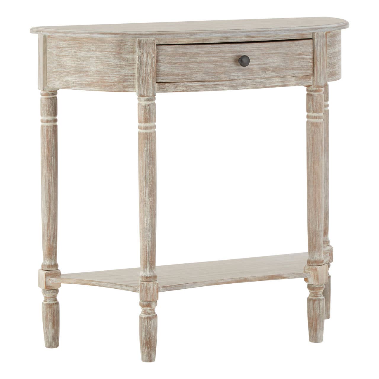 Noosa & Co. Living Heritage Half Moon 1 Drawer Console Table House of Isabella UK